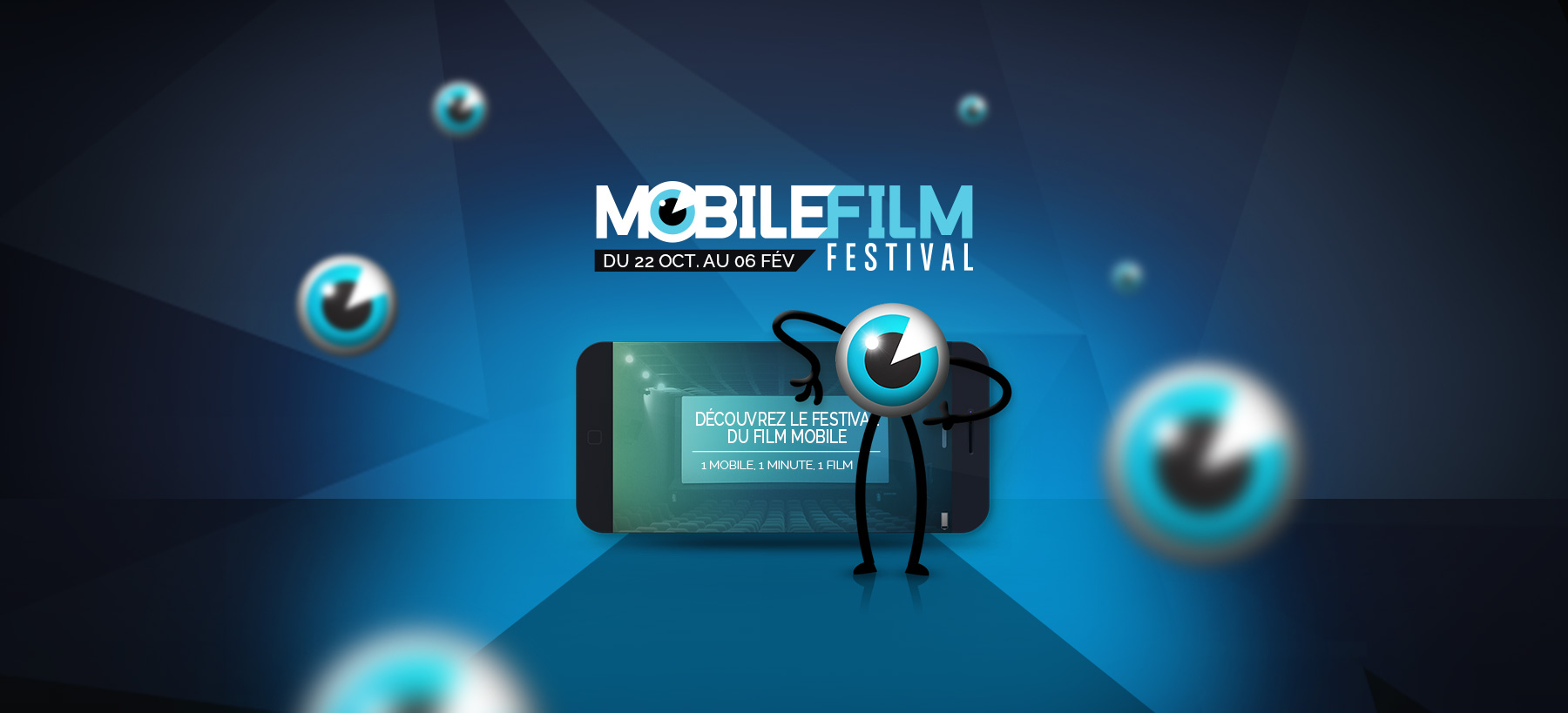 Directeur artistique freelance Portfolio Paris - Mobile film festival